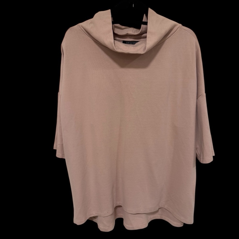 Ilse Jacobsen Dusty Pink Cowl Neck Sweater - Picture 2 of 10